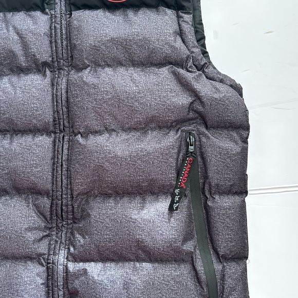 Canada Goose Women's Black and Gray Down Vest Super Triple Goose - Picture 5 of 11